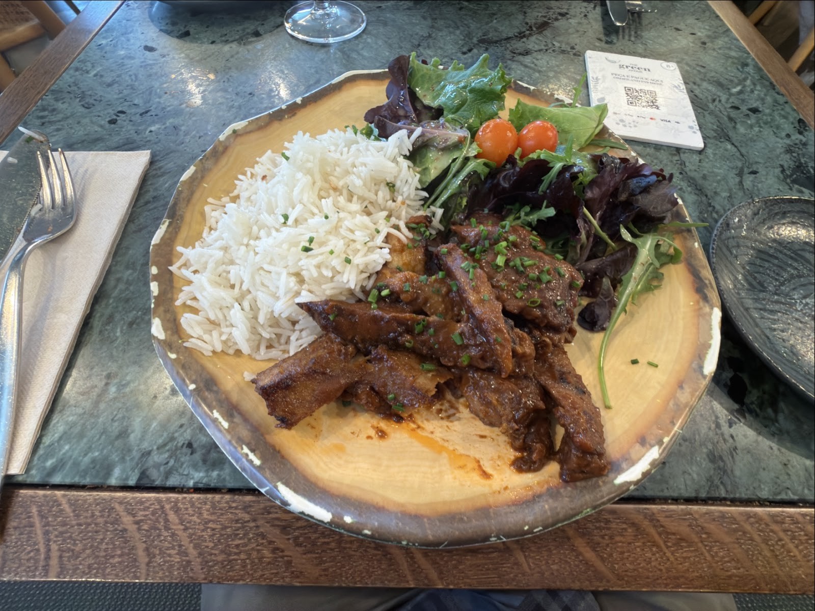 The Green Affair - Parque das Nações: food & drinks