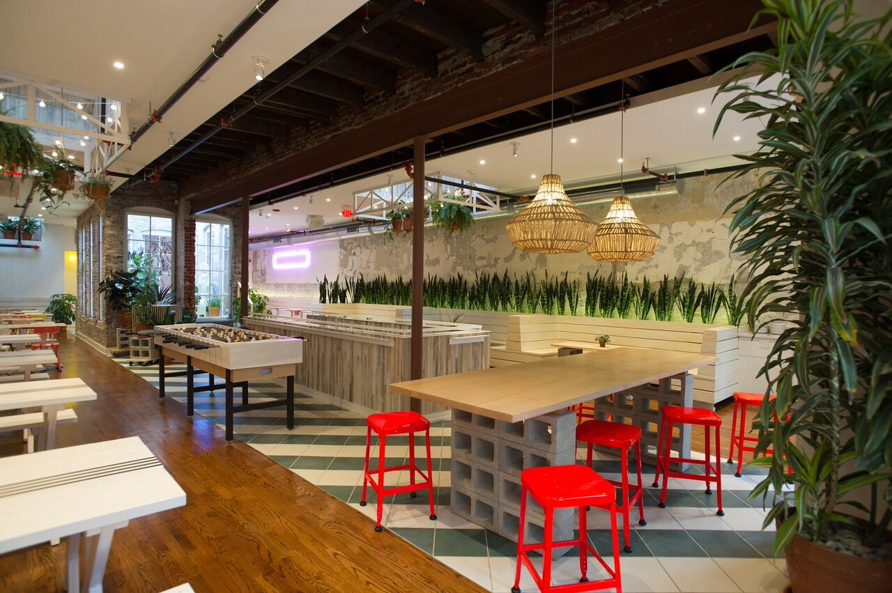 Mission Taqueria: the place