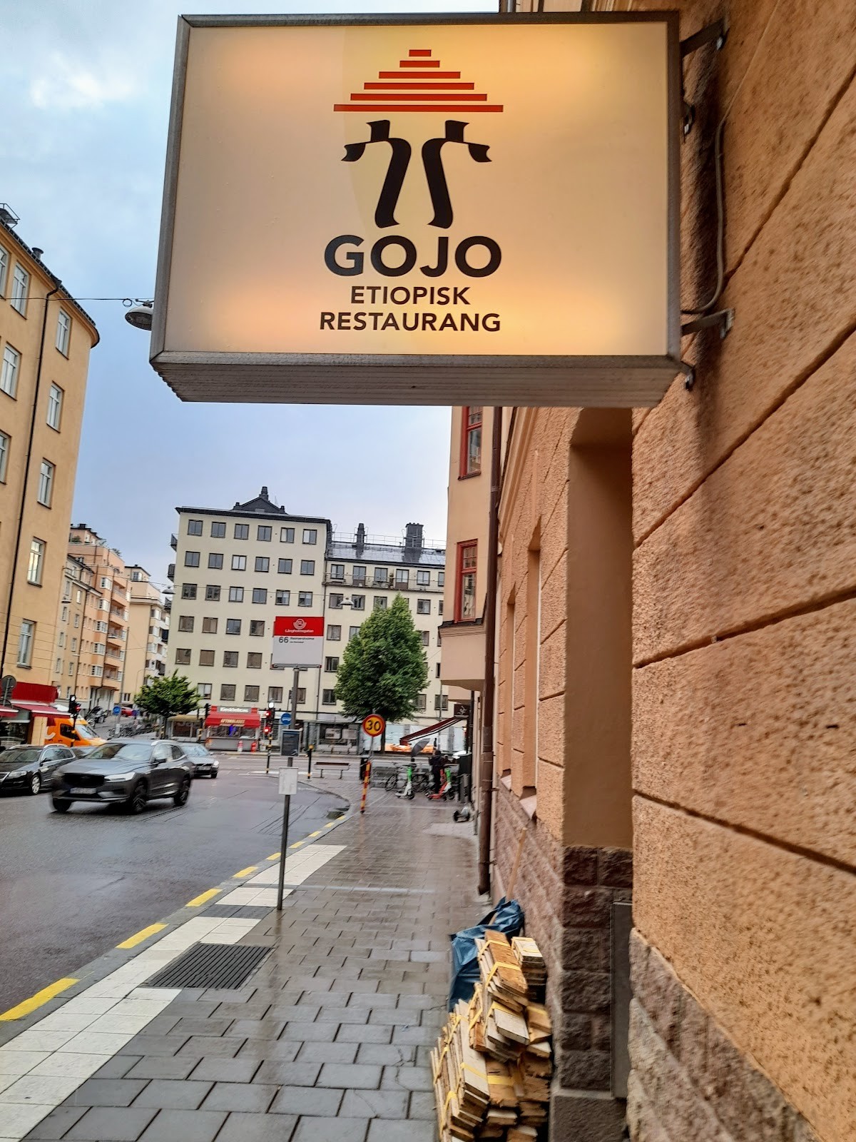 Gojo Hornstull: the place