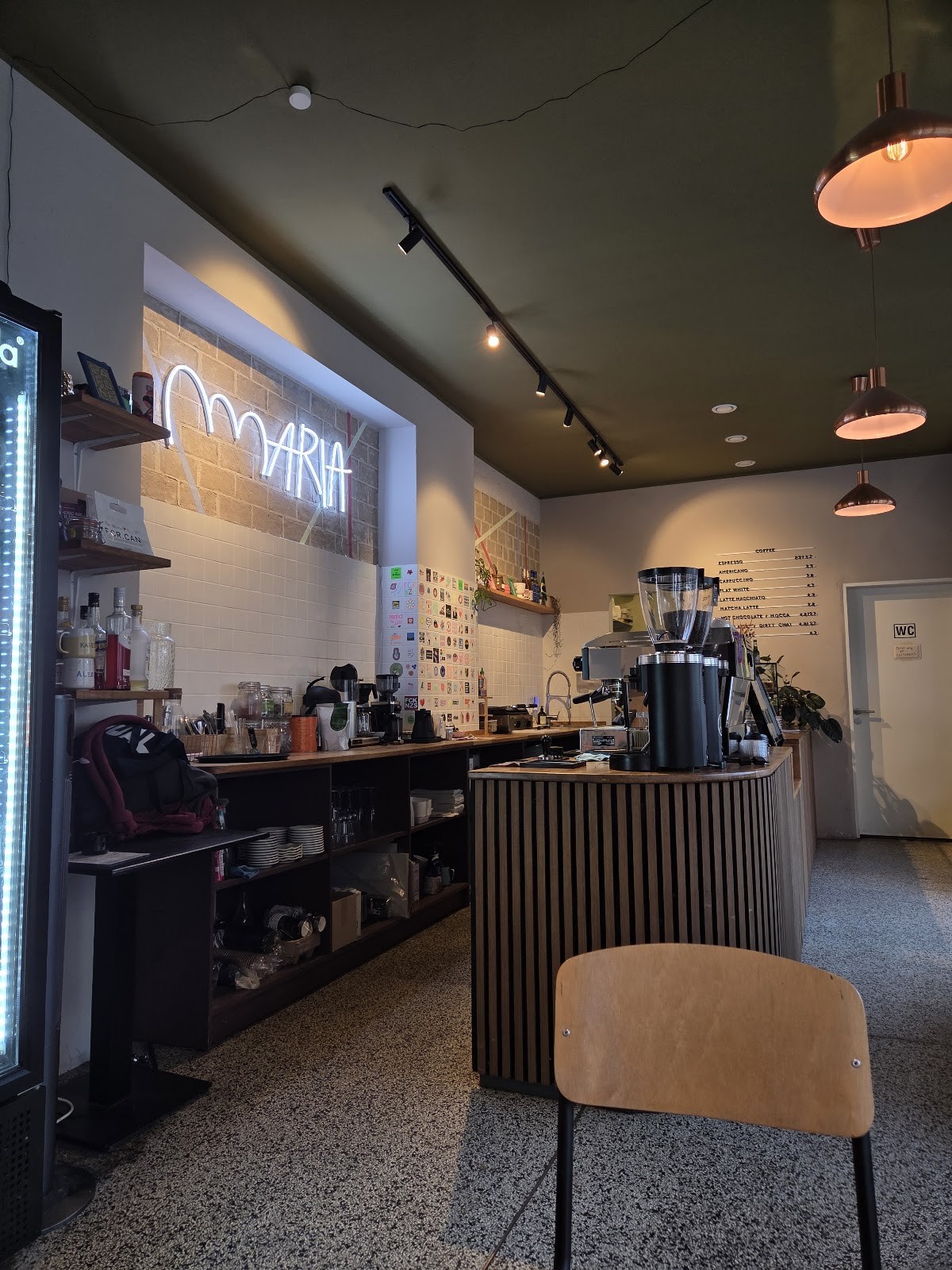 Maria Café: the place