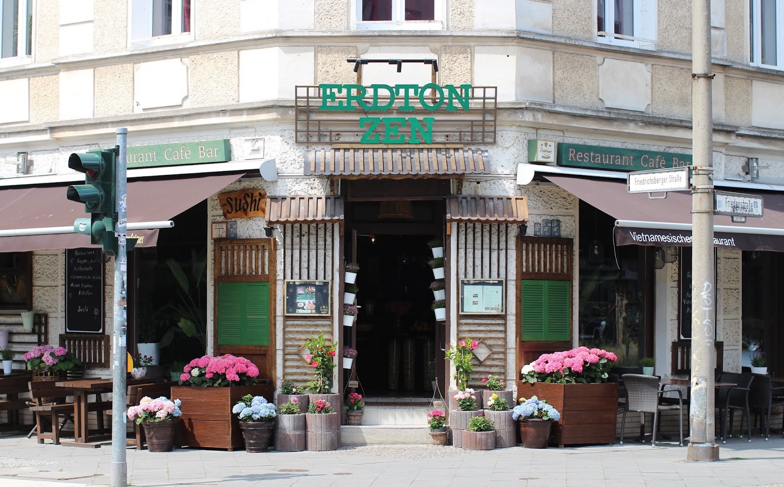 Restaurant Erdton Zen: the place