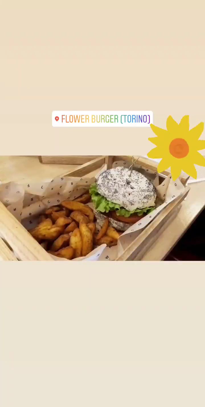 Flower Burger: food & drinks