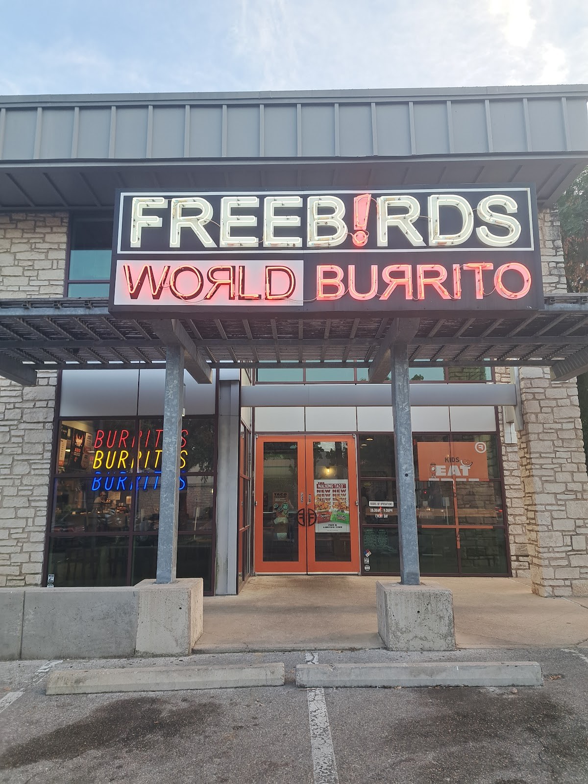 Freebirds World Burrito: the place