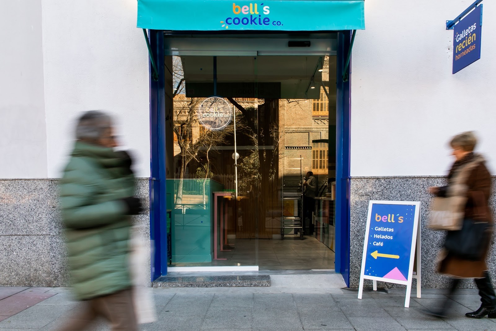 Bell's Cookies Madrid: the place