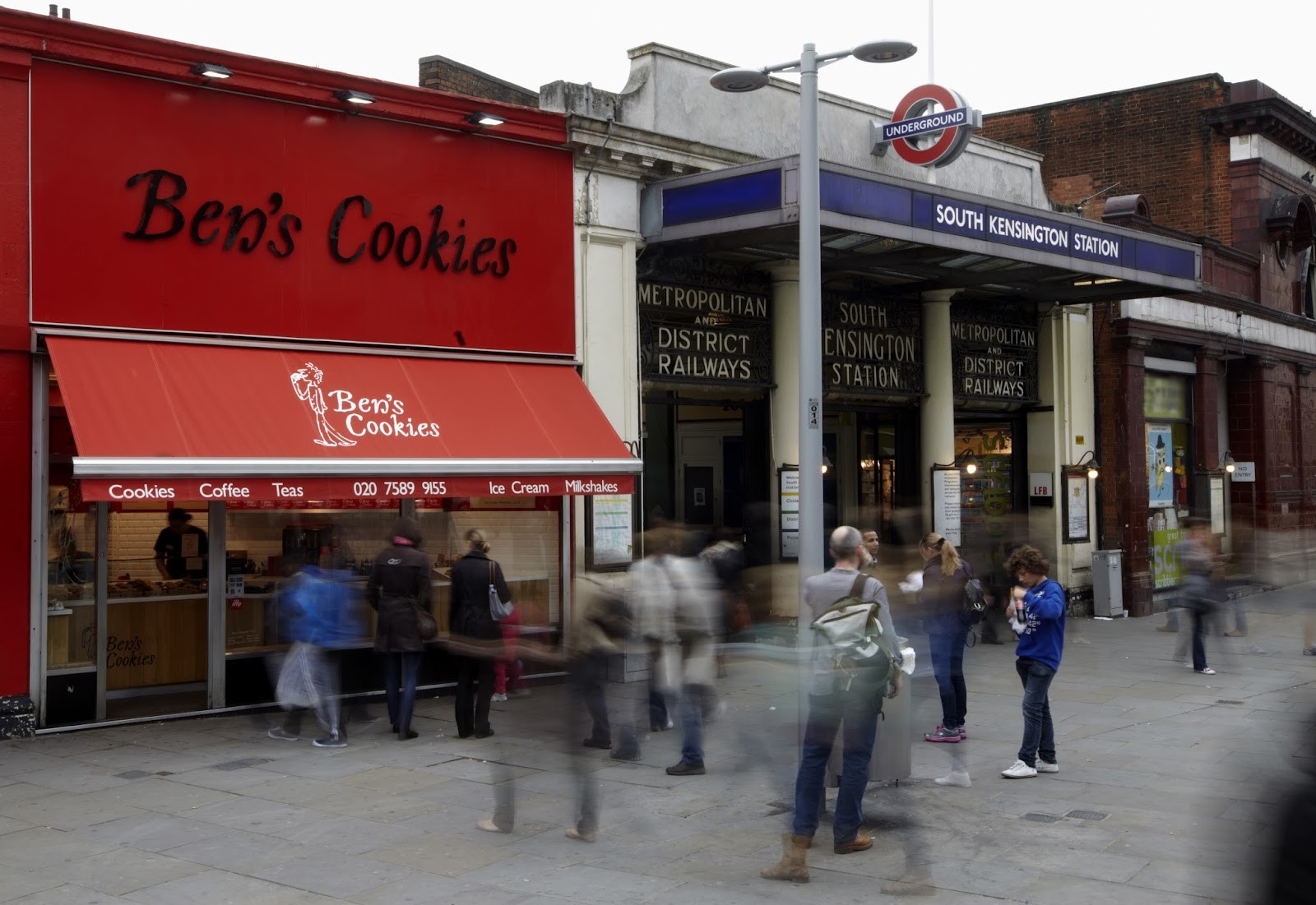 Ben's Cookies: the place