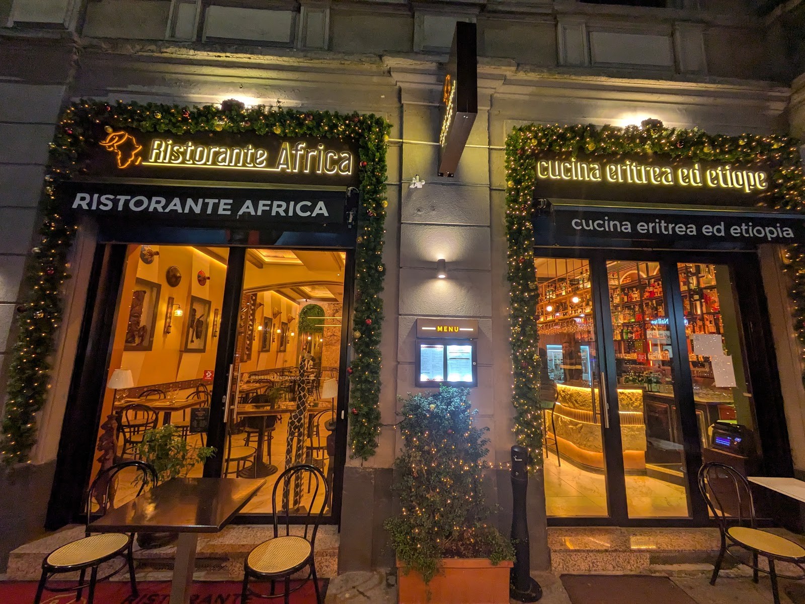 Ristorante Africa: the place