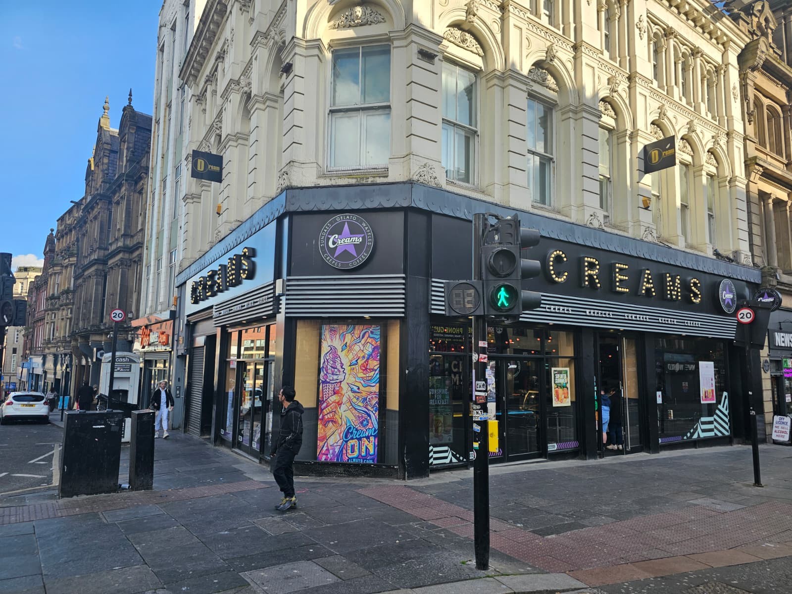Creams Cafe Newcastle: the place