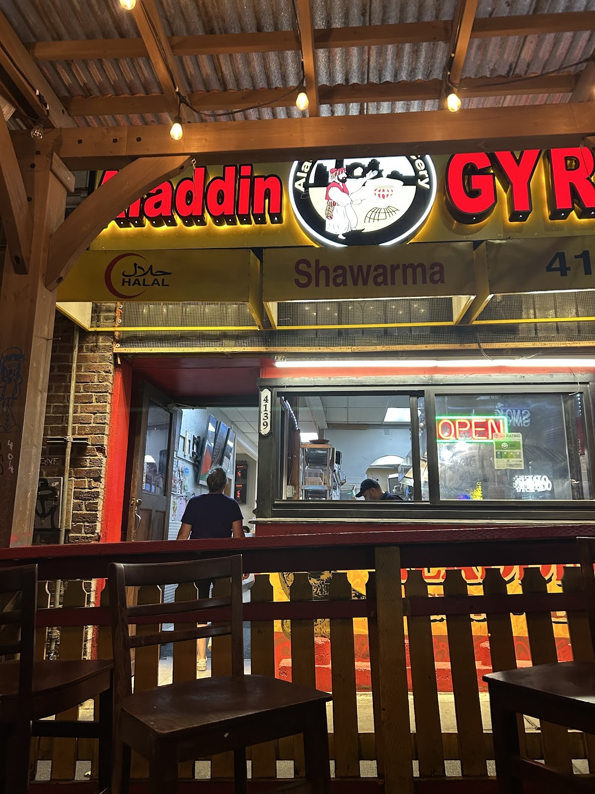 Aladdin Gyro-Cery & Deli: the place