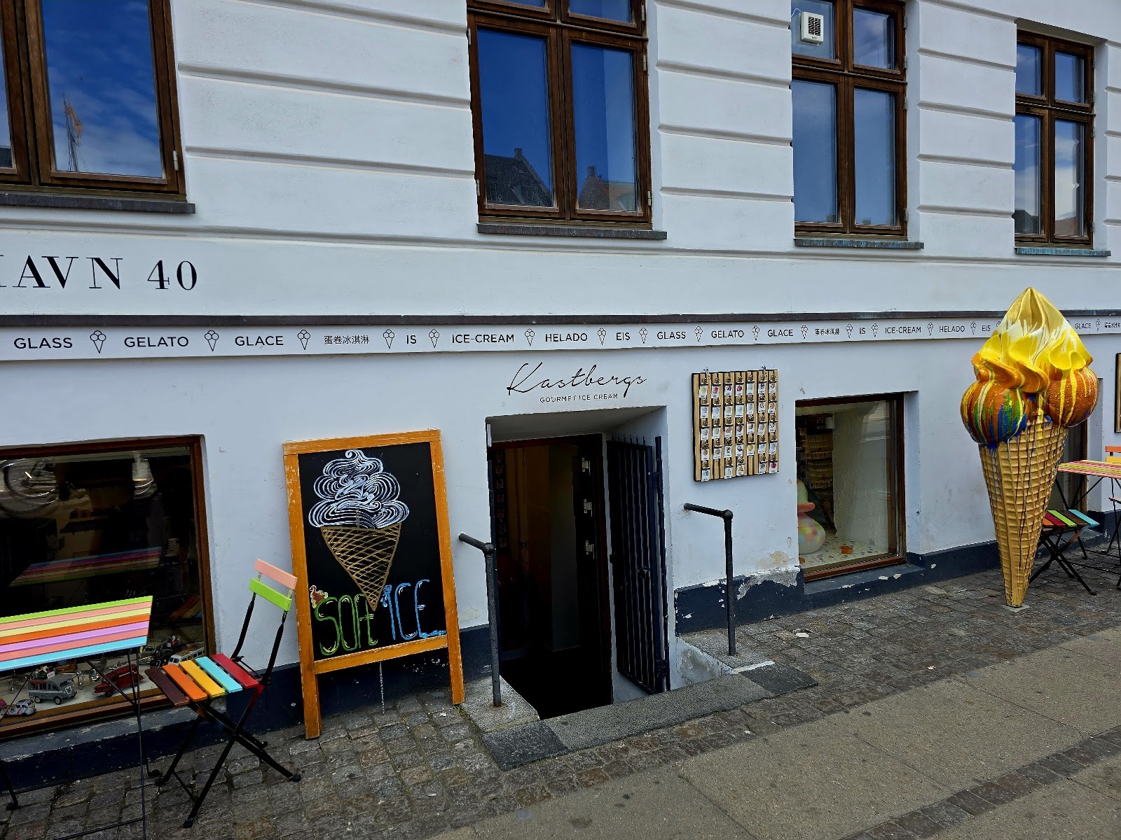 Nyhavn 40 Kastbergs Is: the place