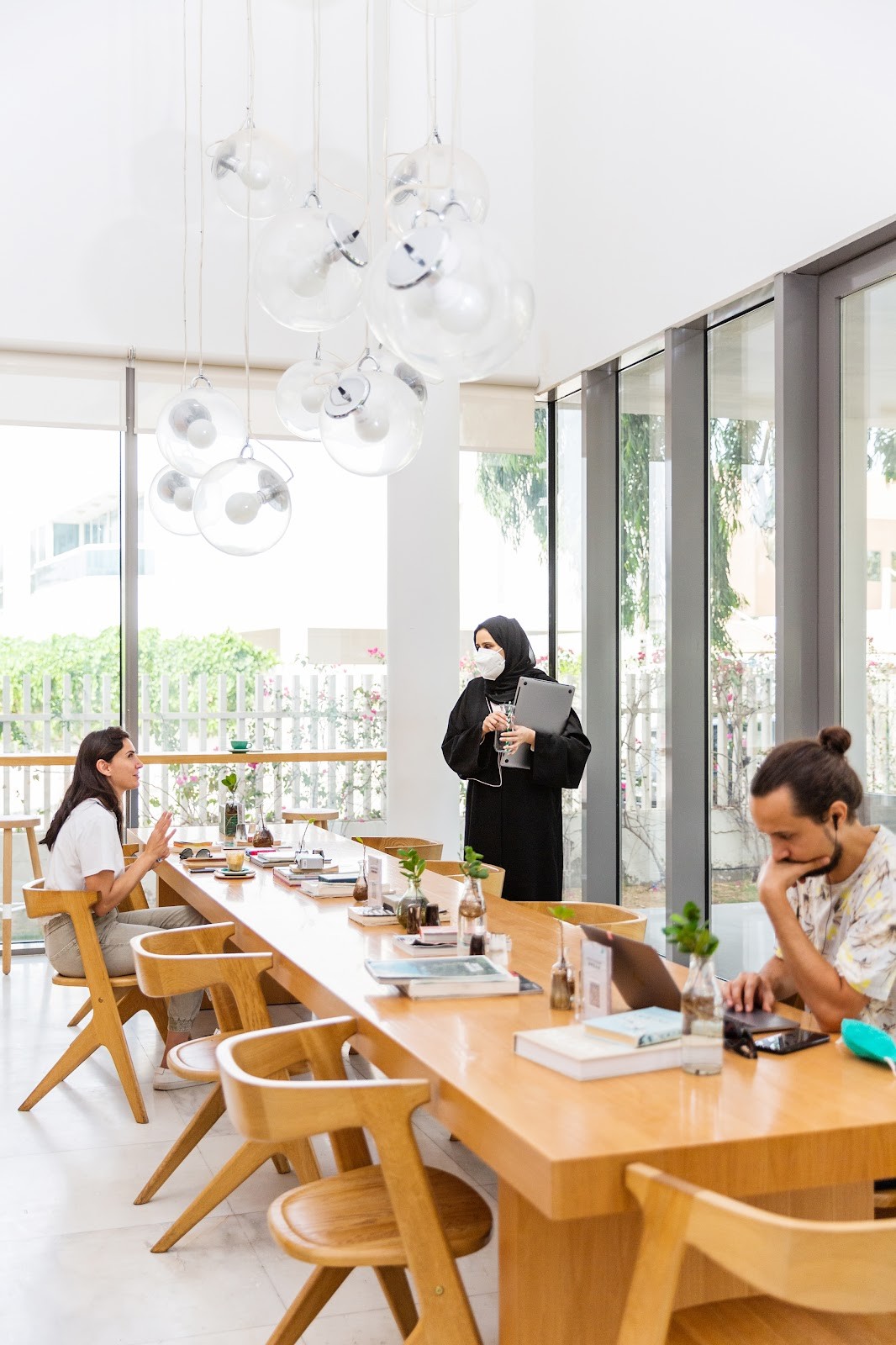 The 100 Café: the place