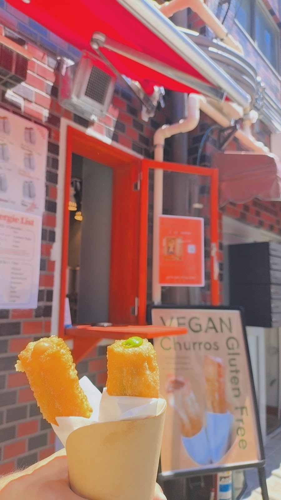 G'DAY Vegan Churros: the place