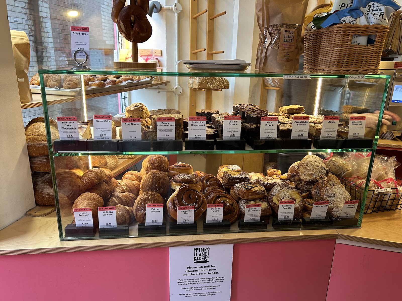 Pink Lane Bakery: the place