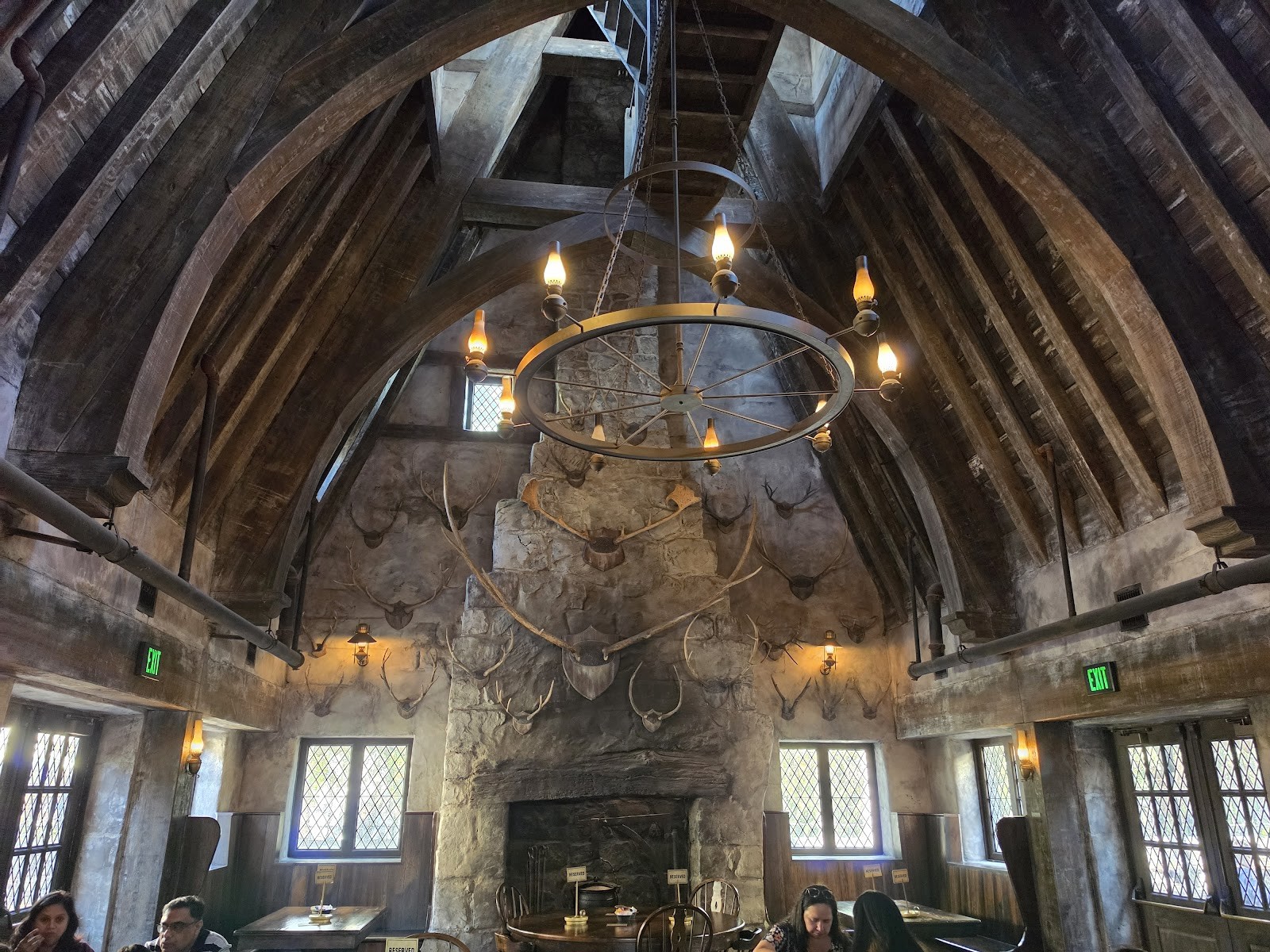 The Three Broomsticks: the place