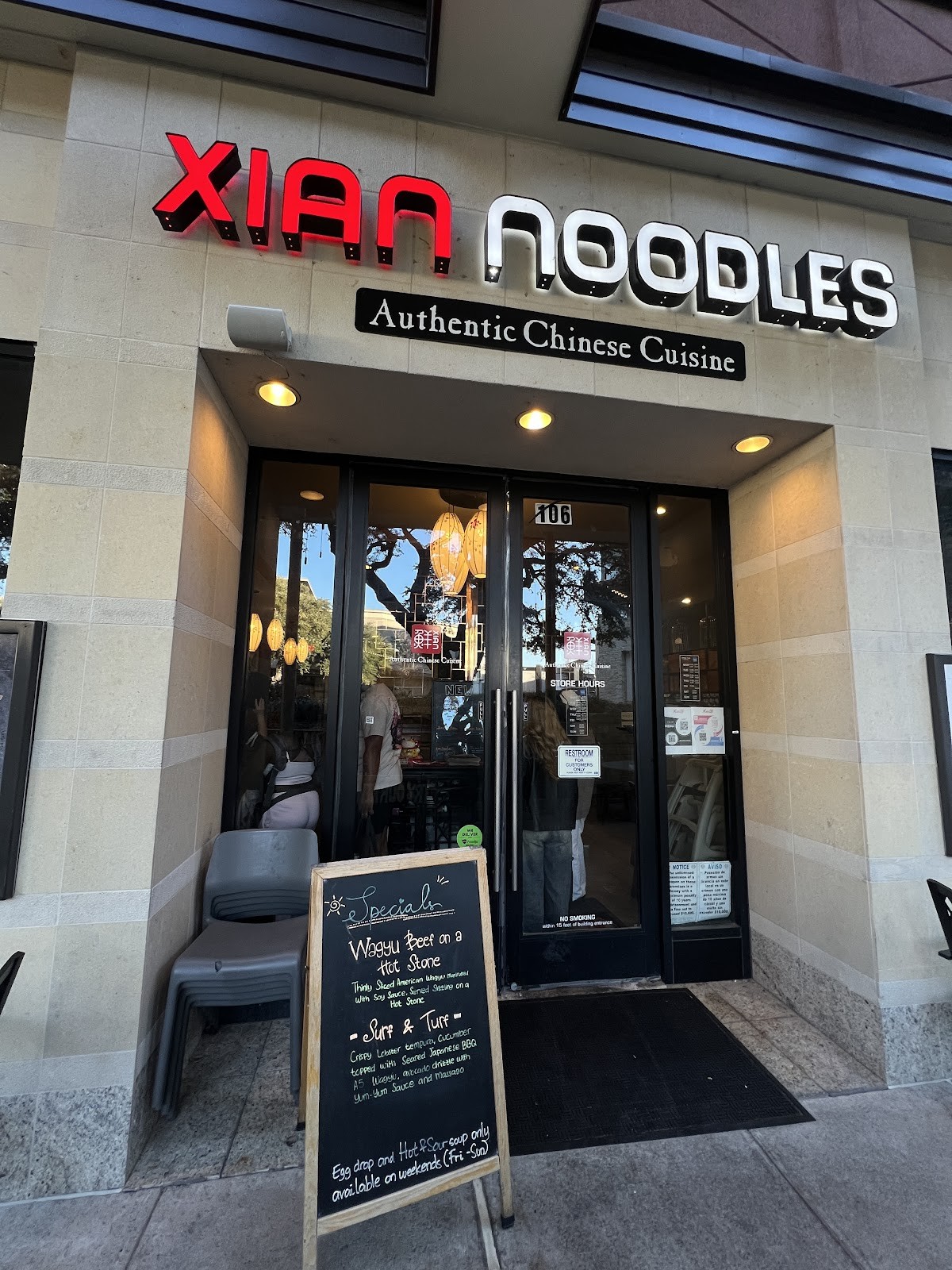 Xian Sushi and Noodle: the place