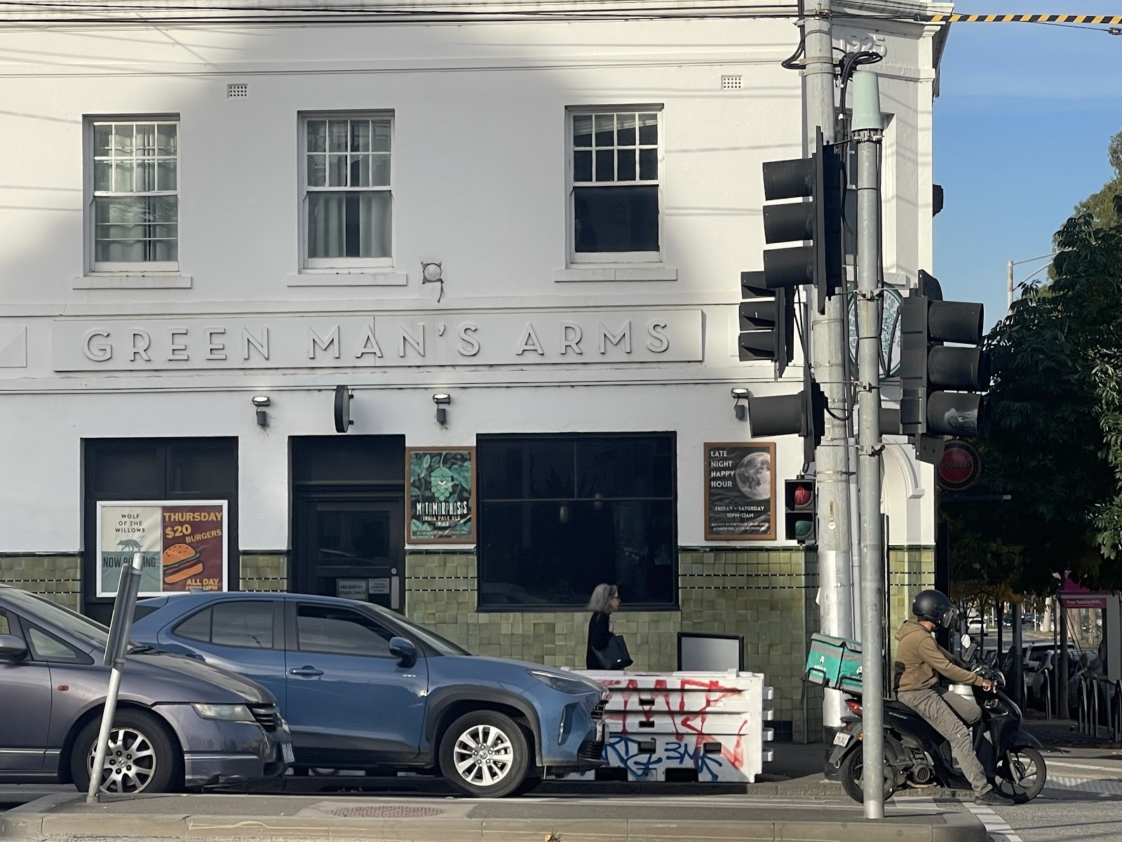 Green Man's Arms: the place