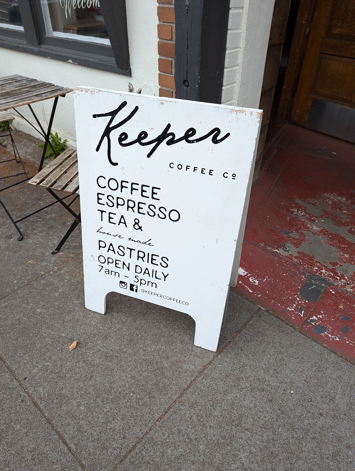 Keeper Coffee Co: the place
