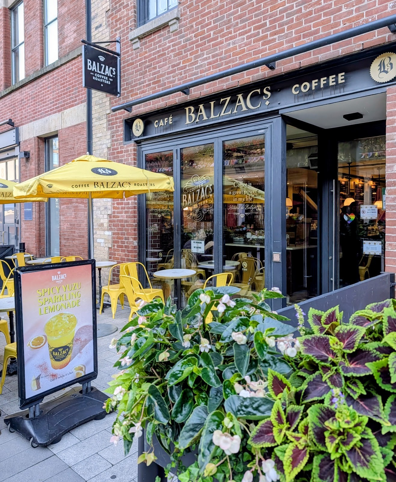 Balzac's Market Street: the place
