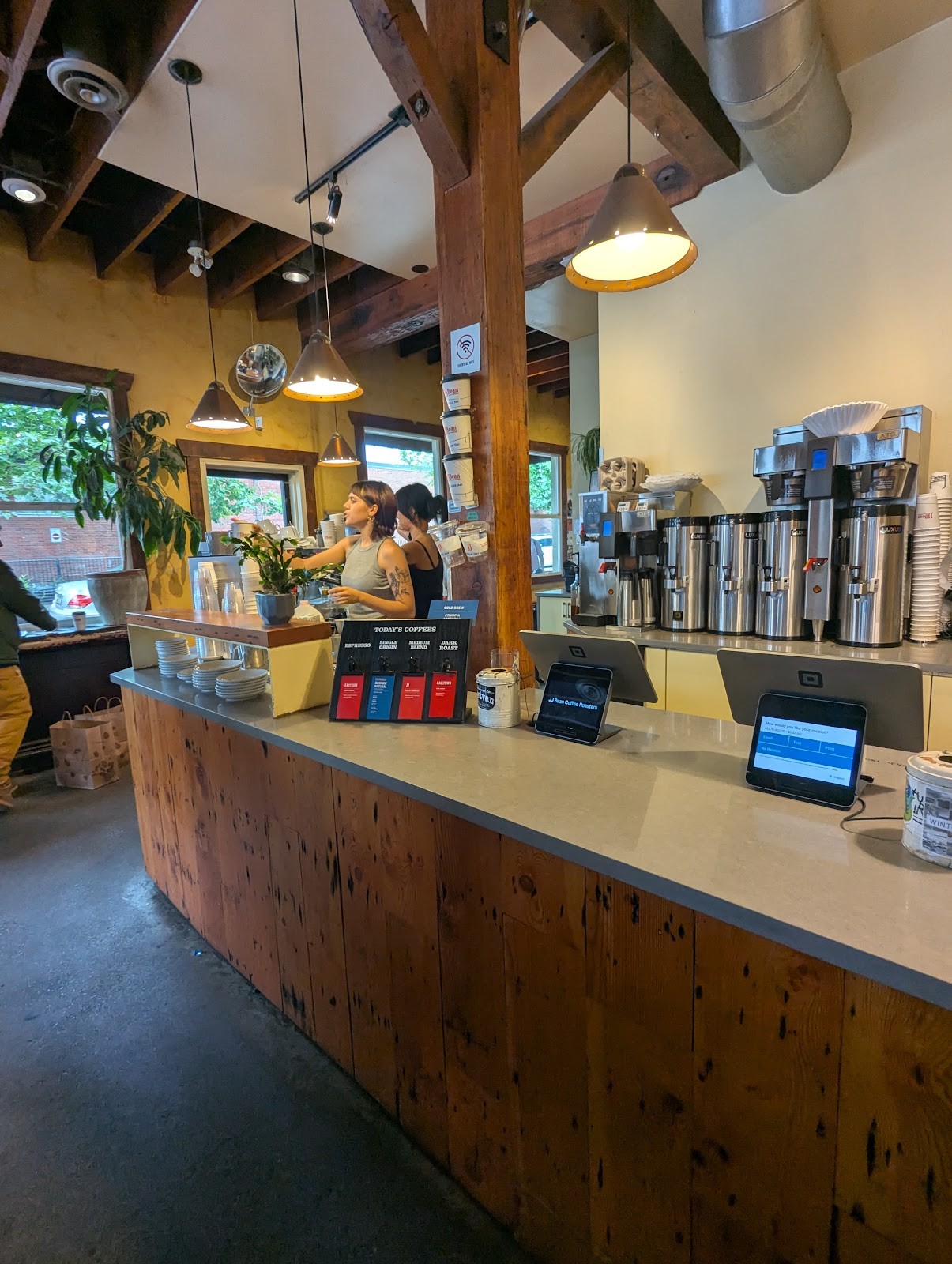 JJ Bean Coffee Roasters: the place