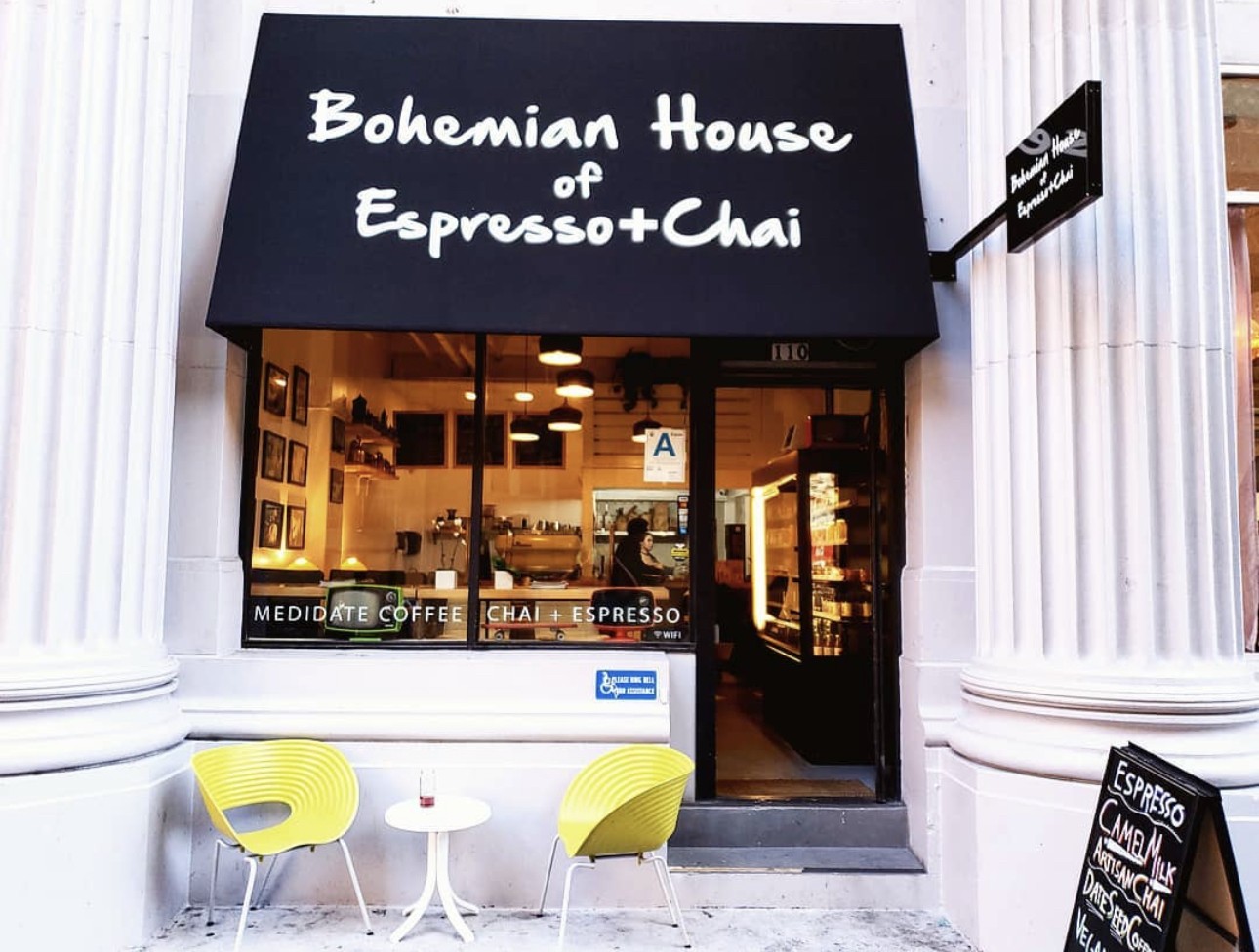 Bohemian House of Espresso + Chai: the place