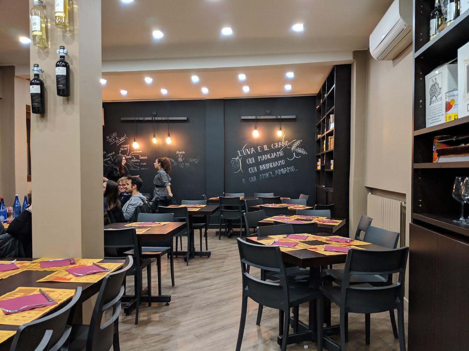 L'uva e Il grano: the place