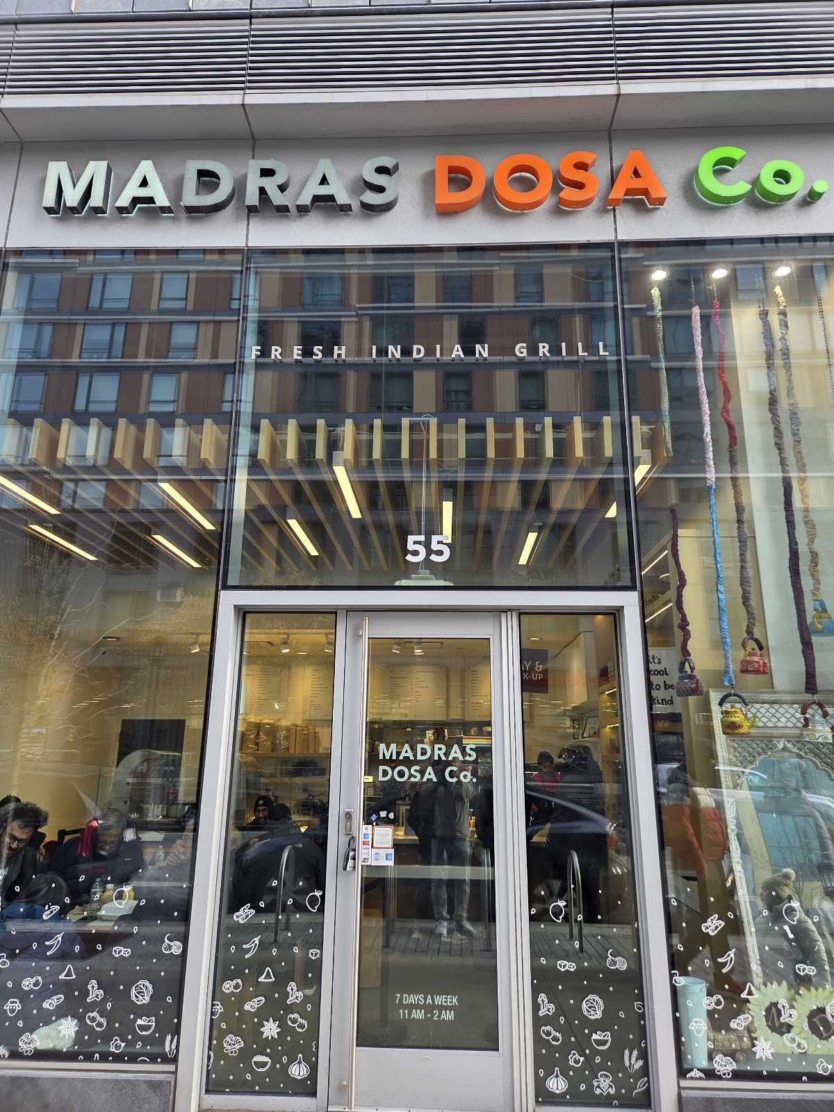 Madras Dosa Co: the place