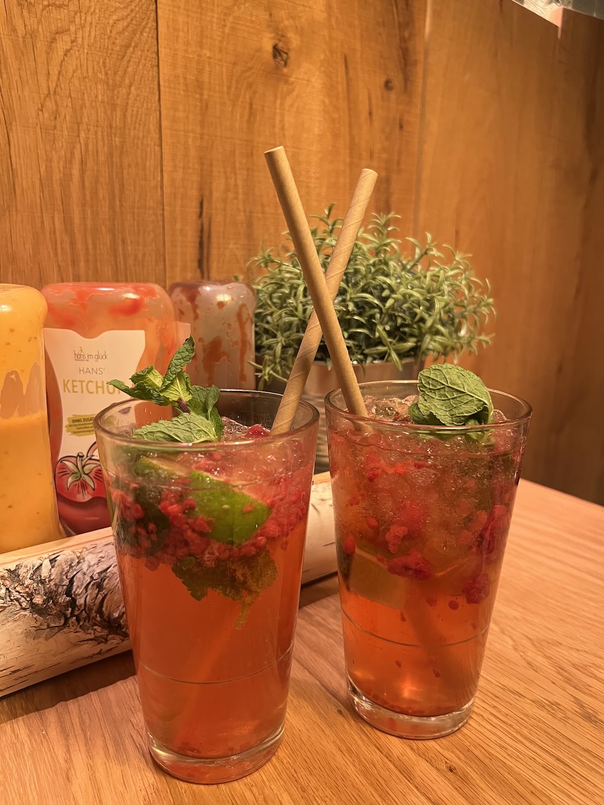 hans im glück: food & drinks