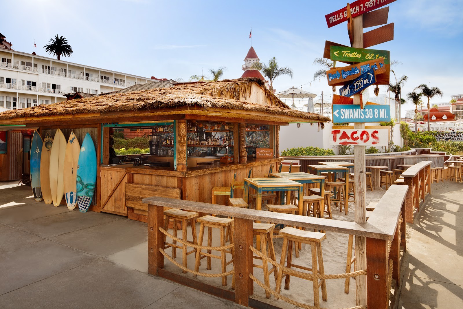 Beach & Taco Shack: the place