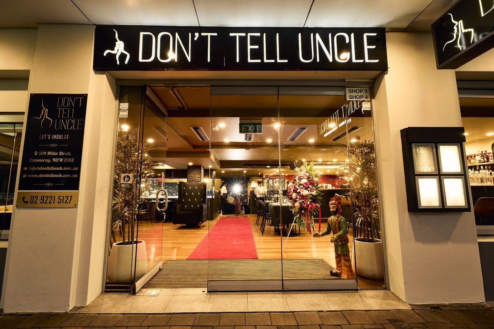 Don't Tell Uncle: the place