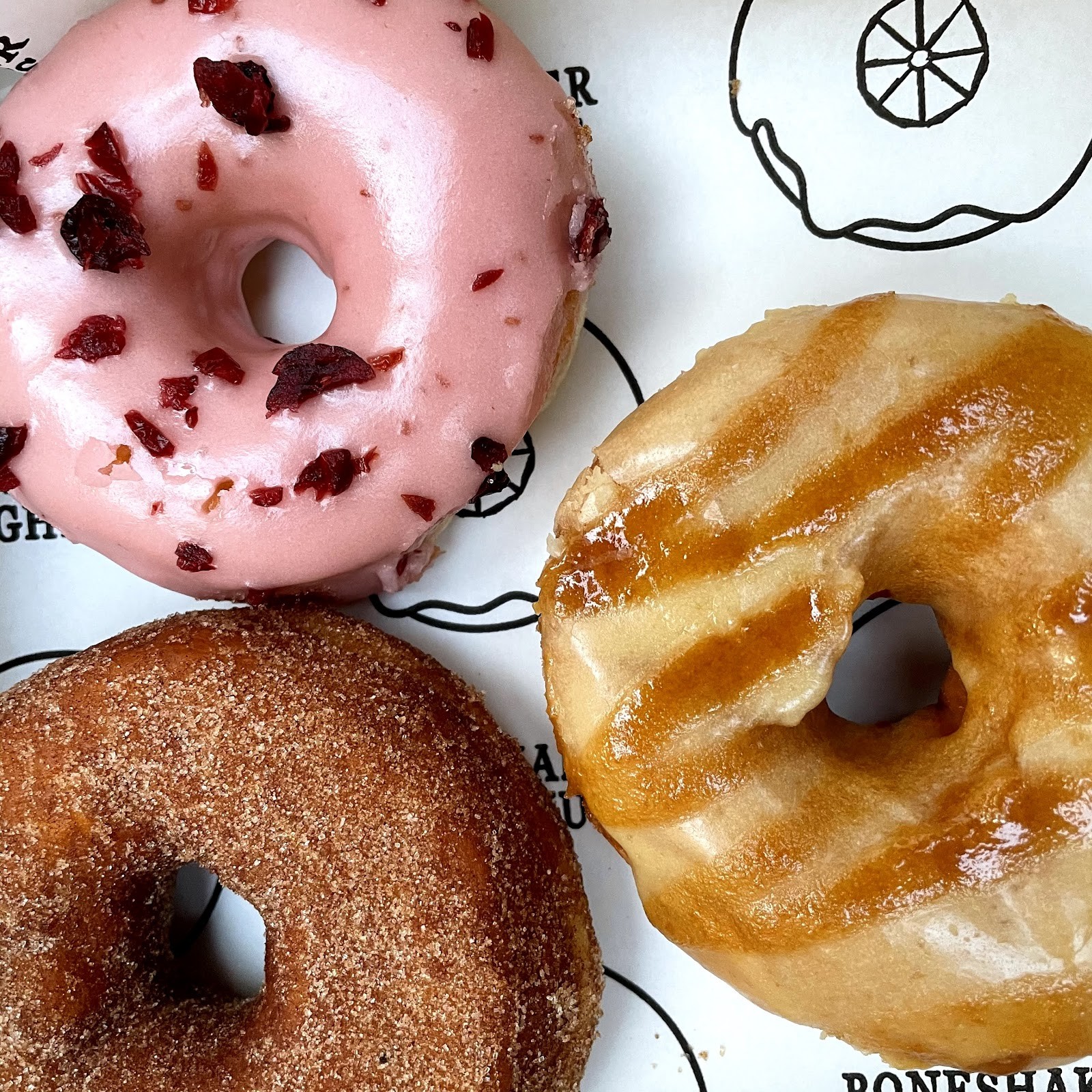 Boneshaker Donuts: food & drinks