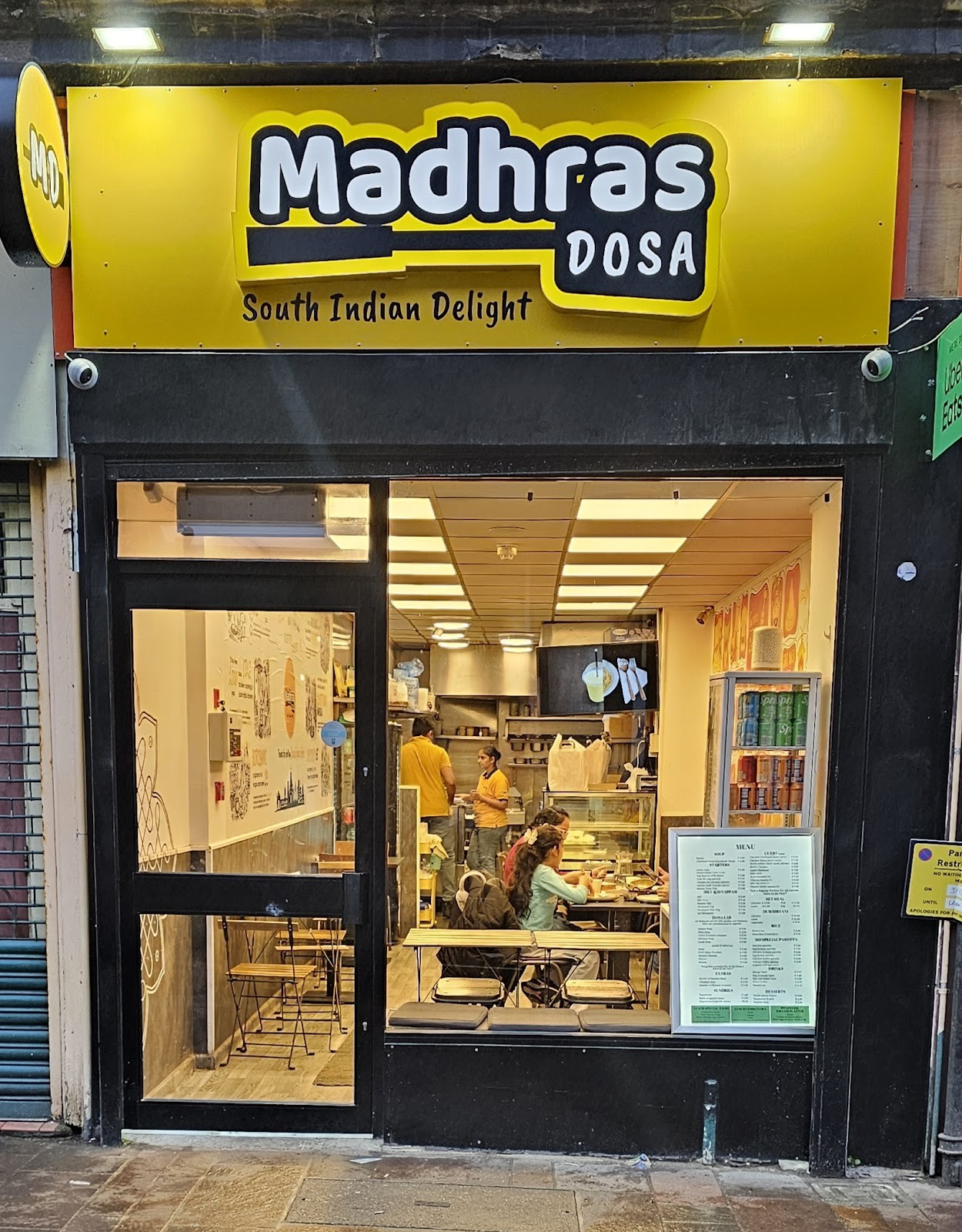Madhras Dosa: the place