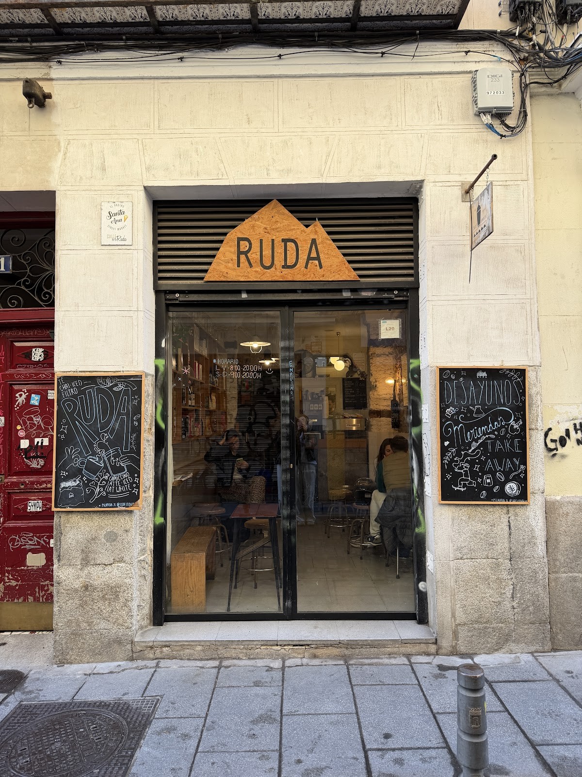 Ruda Café: the place