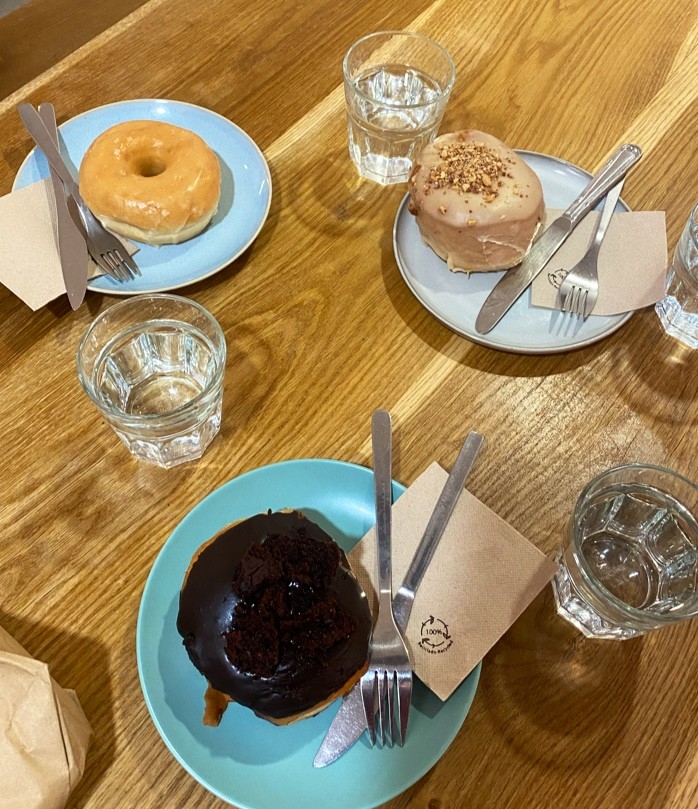 Delish Vegan Doughnuts: food & drinks