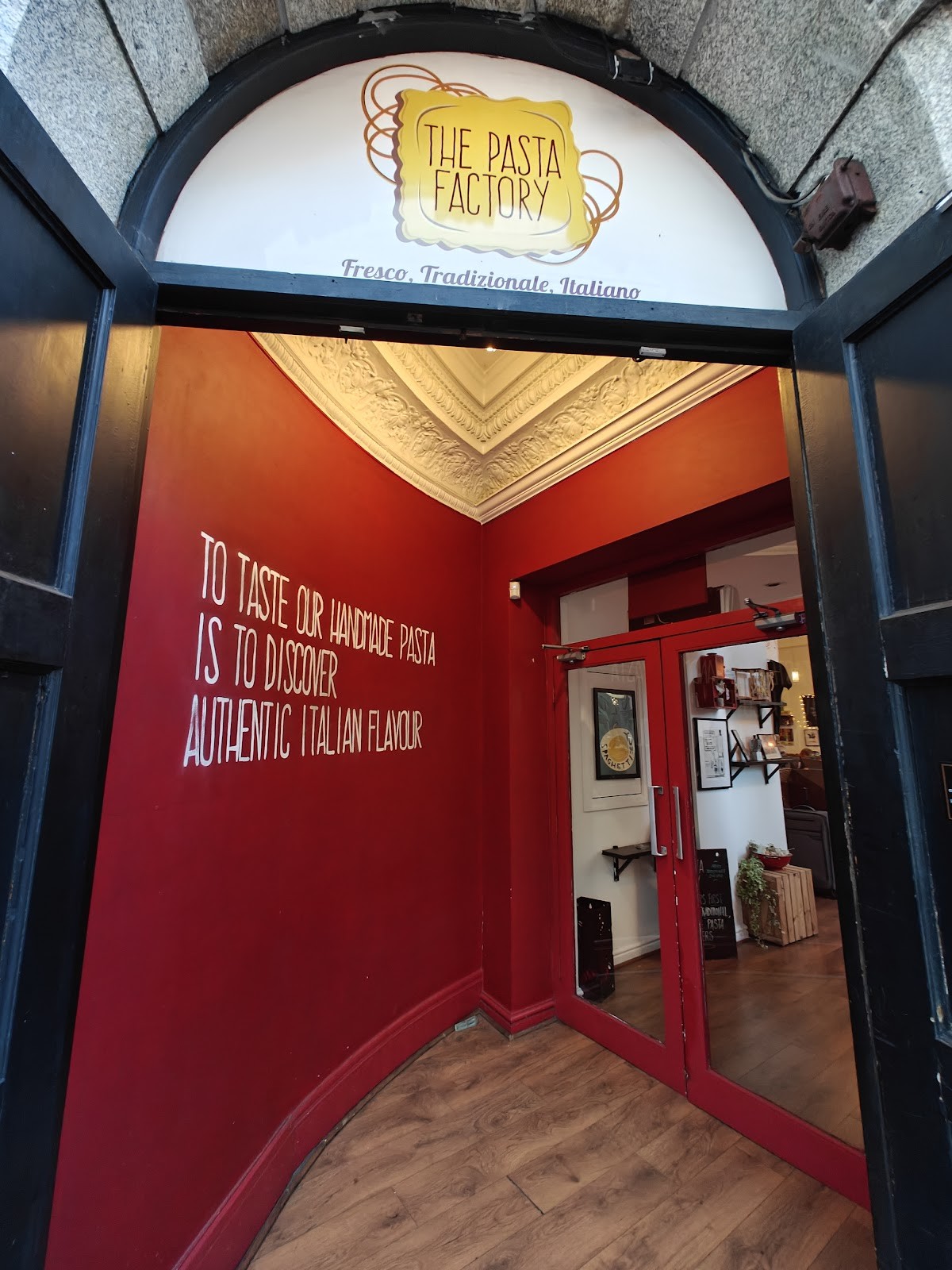 The Pasta Factory: the place