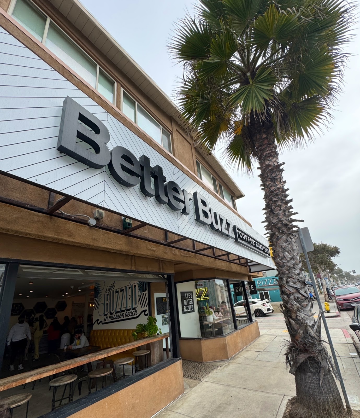 Better Buzz Coffee Mission Beach: the place
