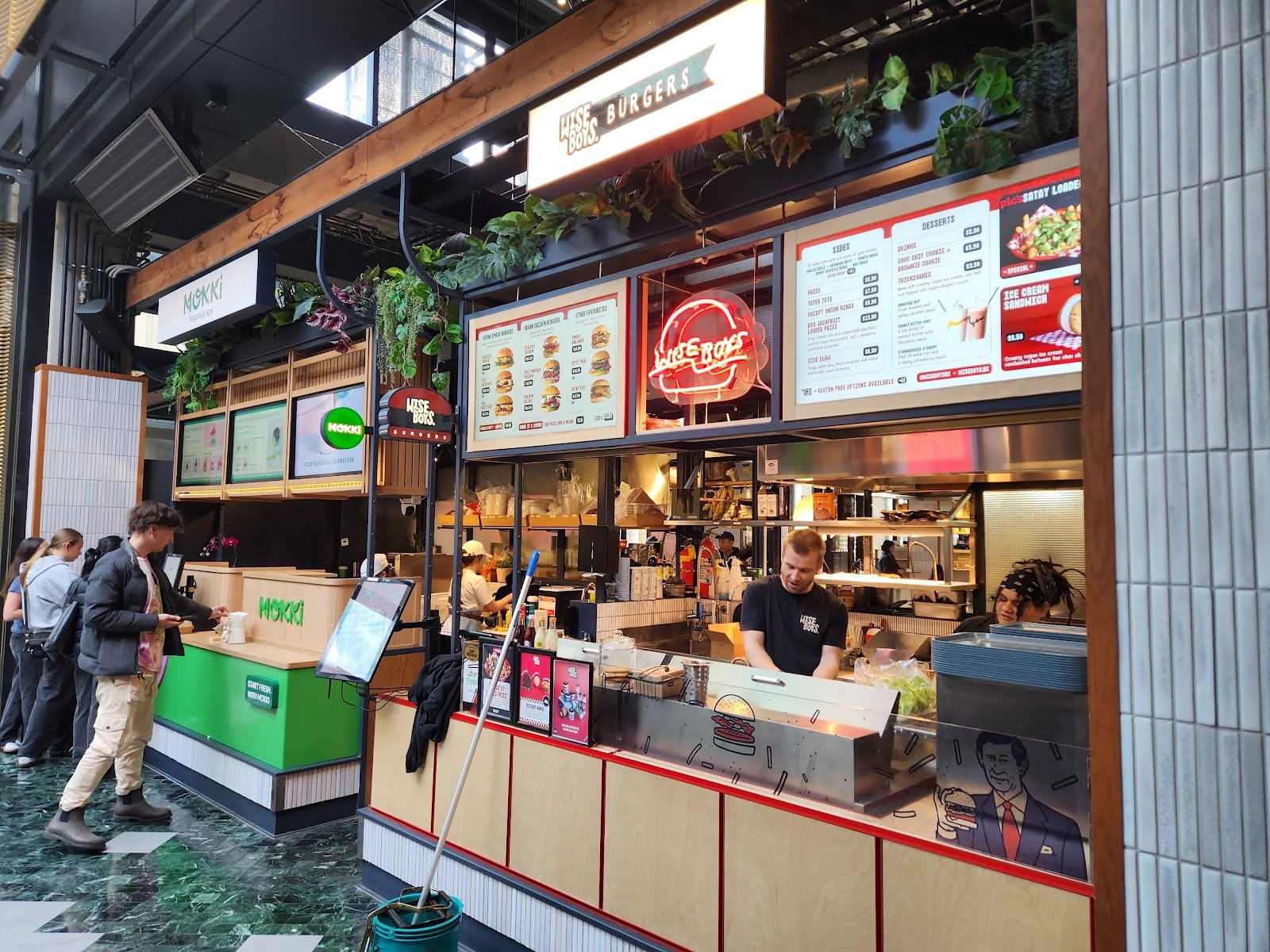 Wise Boys Burgers - Auckland CBD: the place