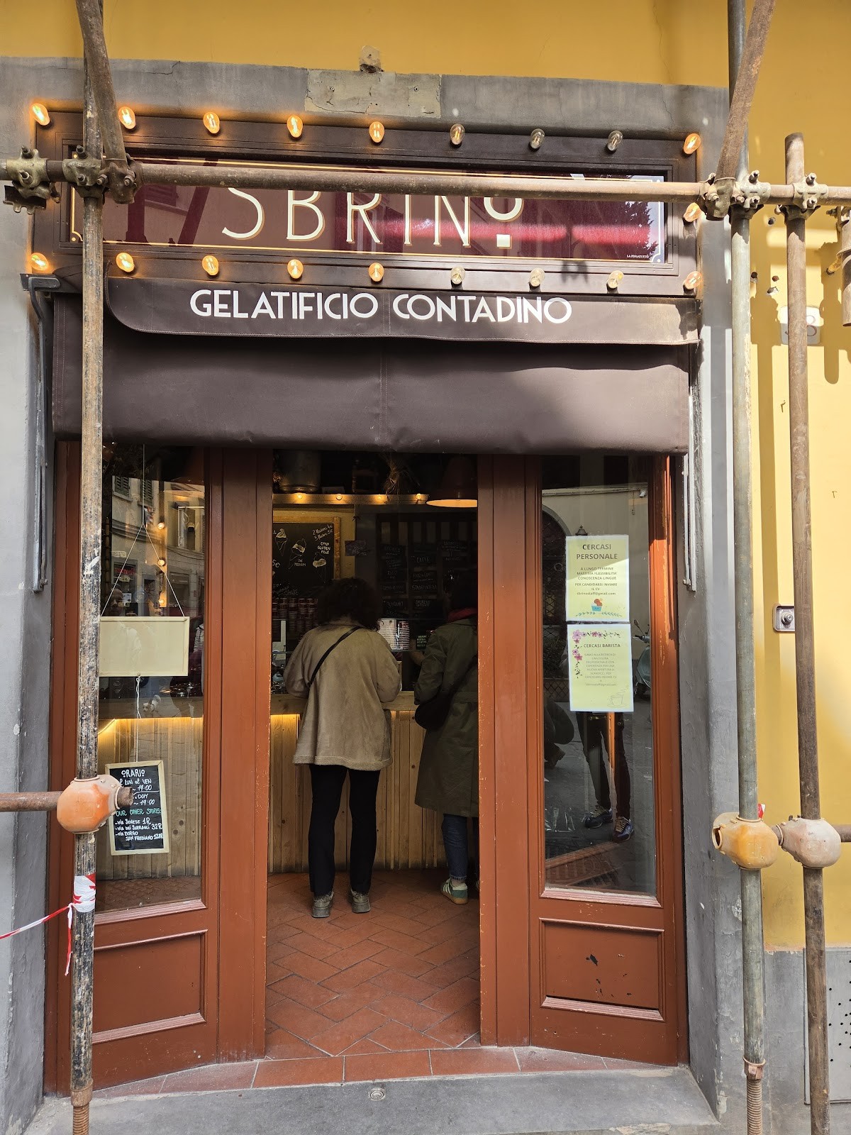 Sbrino: the place