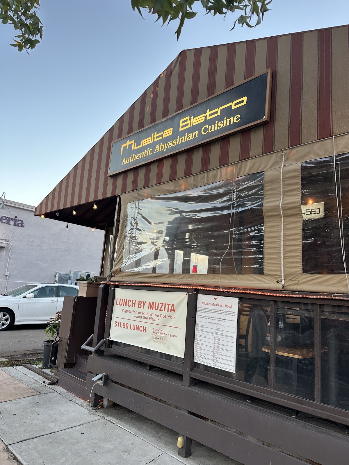 Muzita Abyssinian Bistro: the place