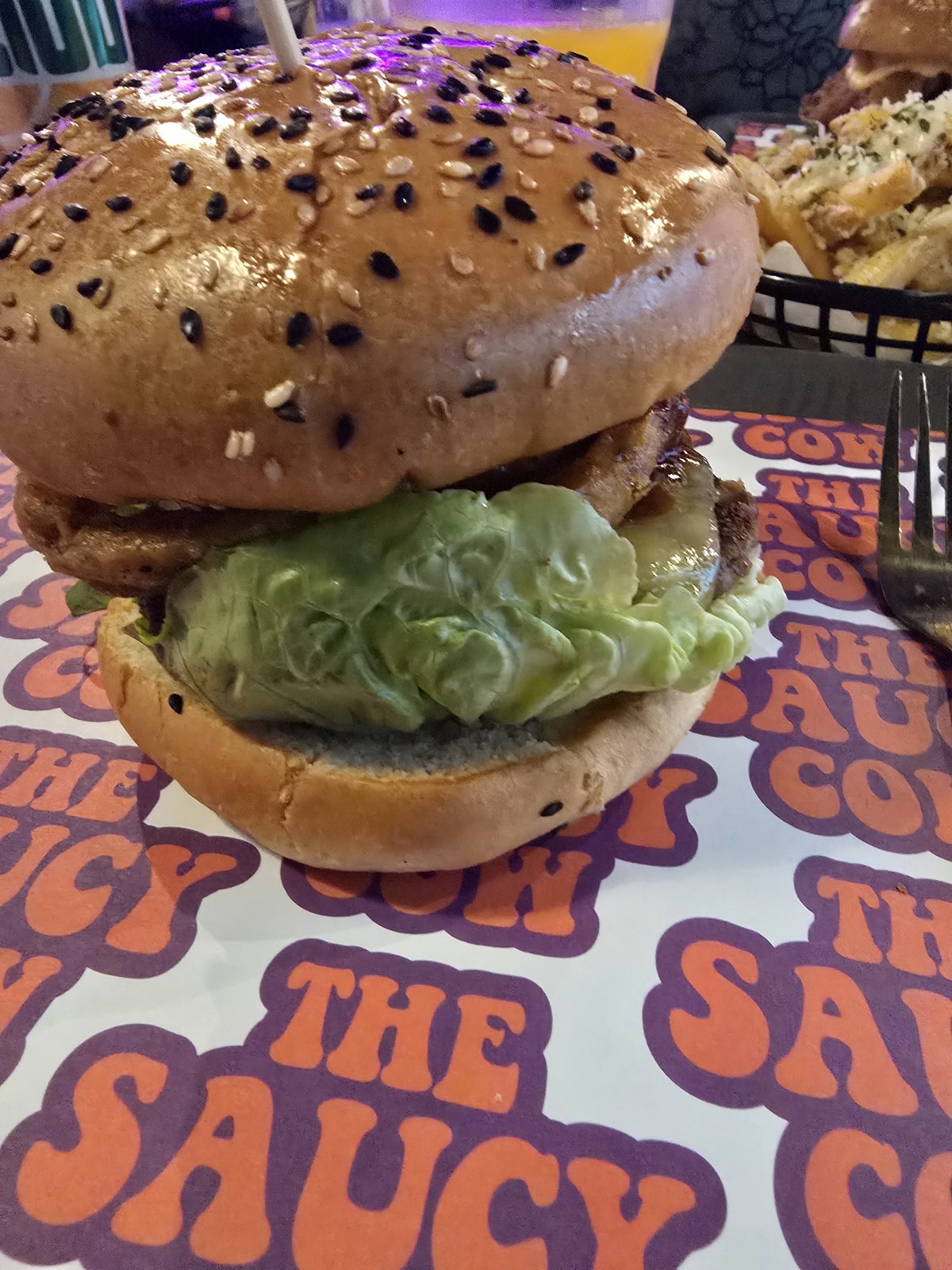 The Saucy Cow Vegan Food Temple Bar: food & drinks