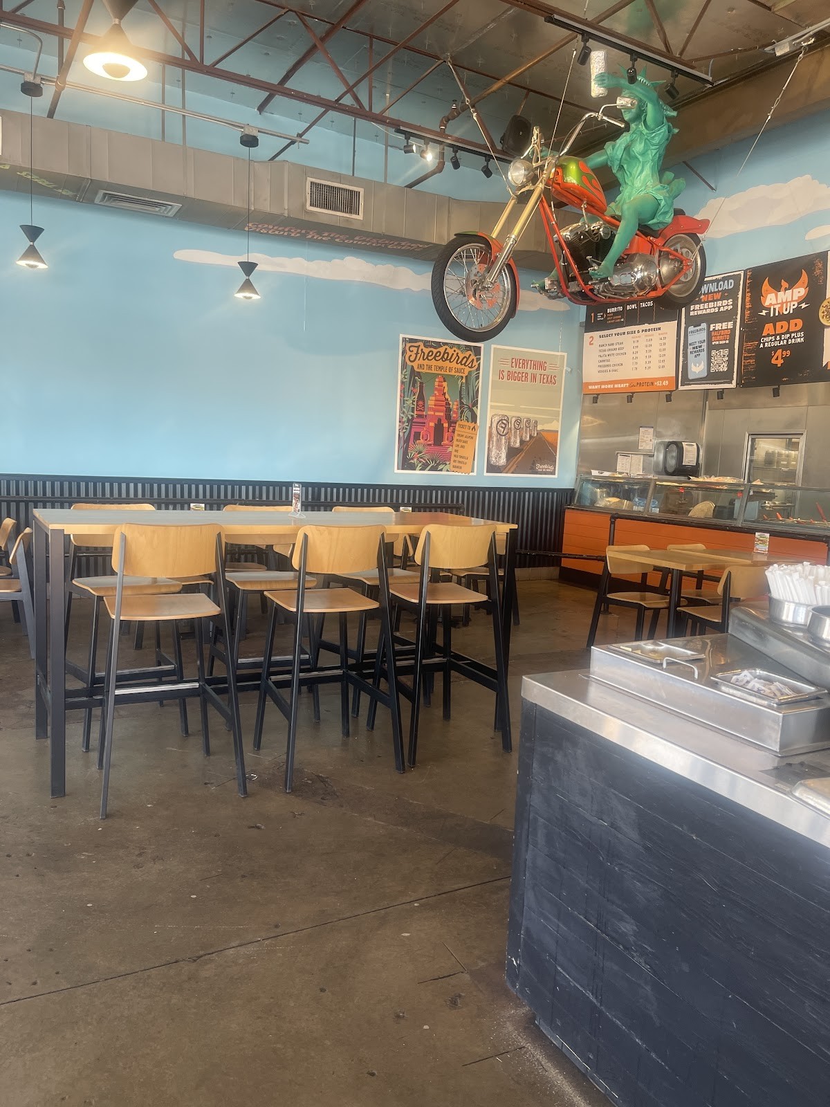 Freebirds World Burrito: the place