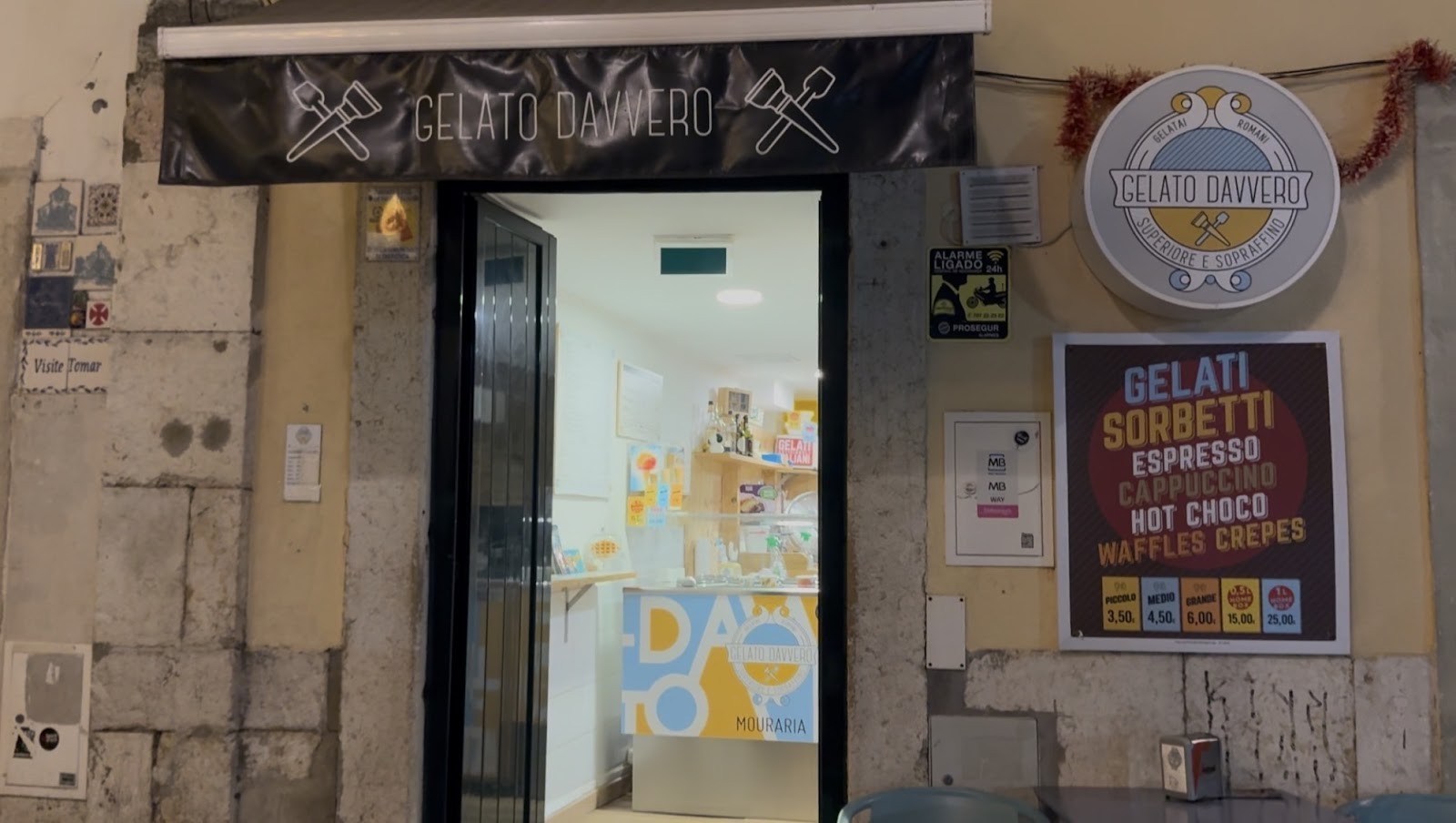 Gelato Davvero Mouraria: the place