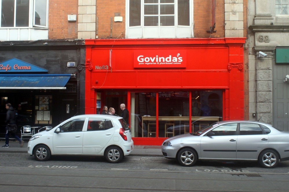 Govinda's Restaurant: the place