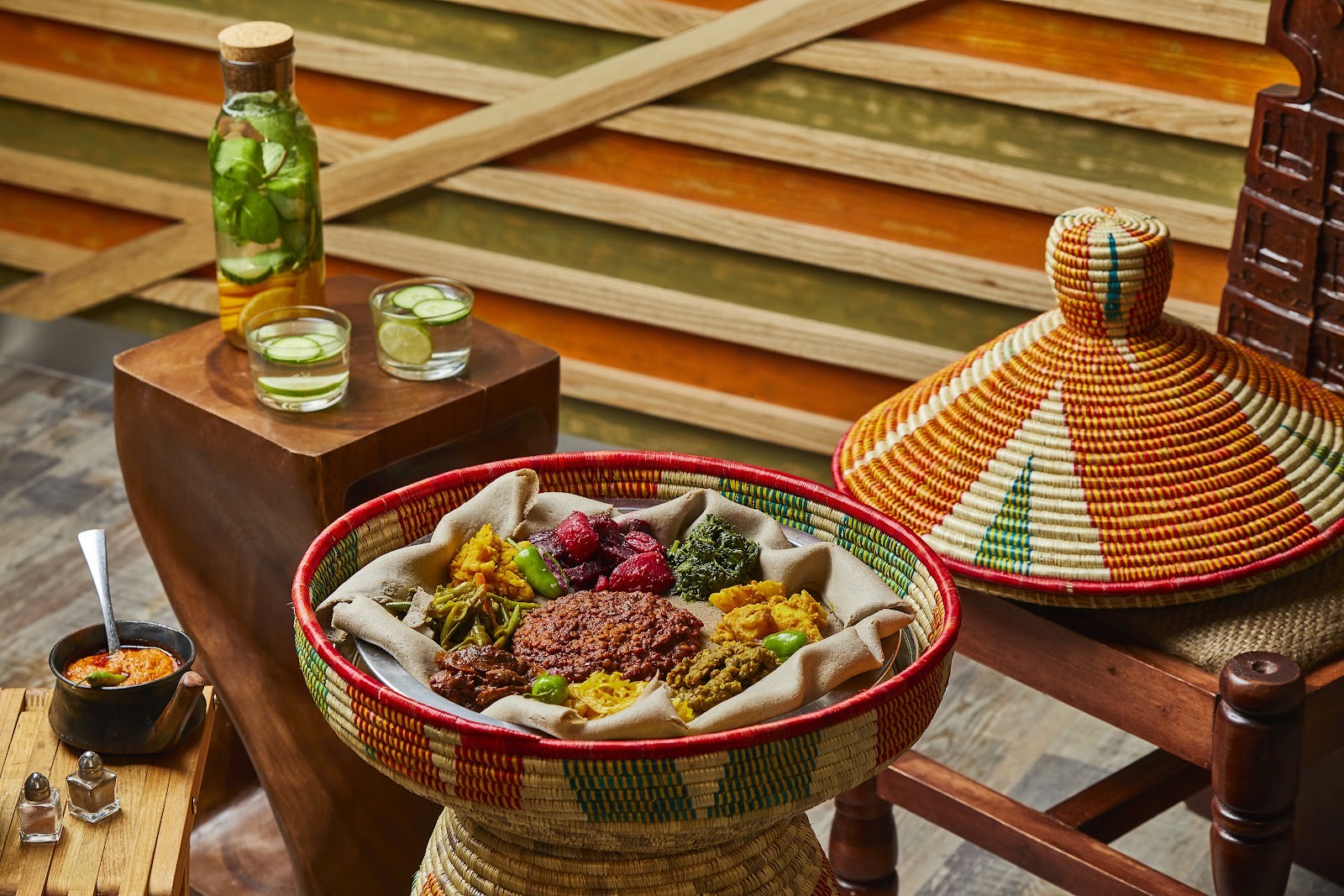 Beza Ethiopian Food: food & drinks