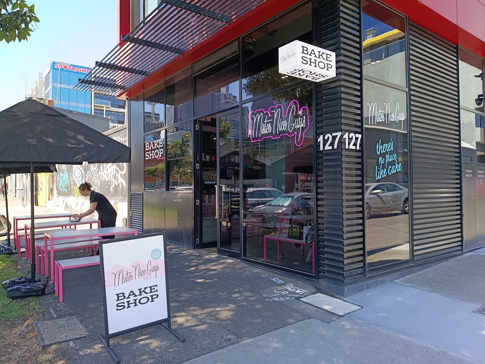 Mister Nice Guy's Bakeshop: the place