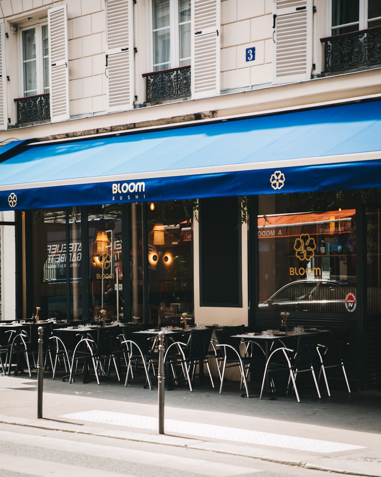 Bloom Sushi Marais: the place