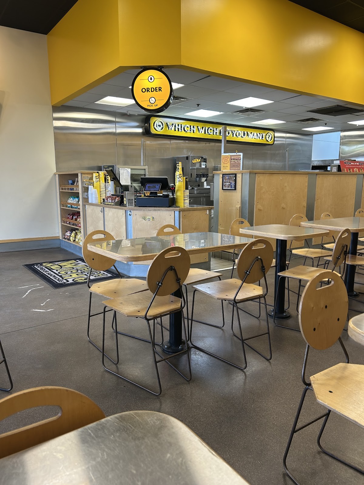 Which Wich - Crestline Ave: the place