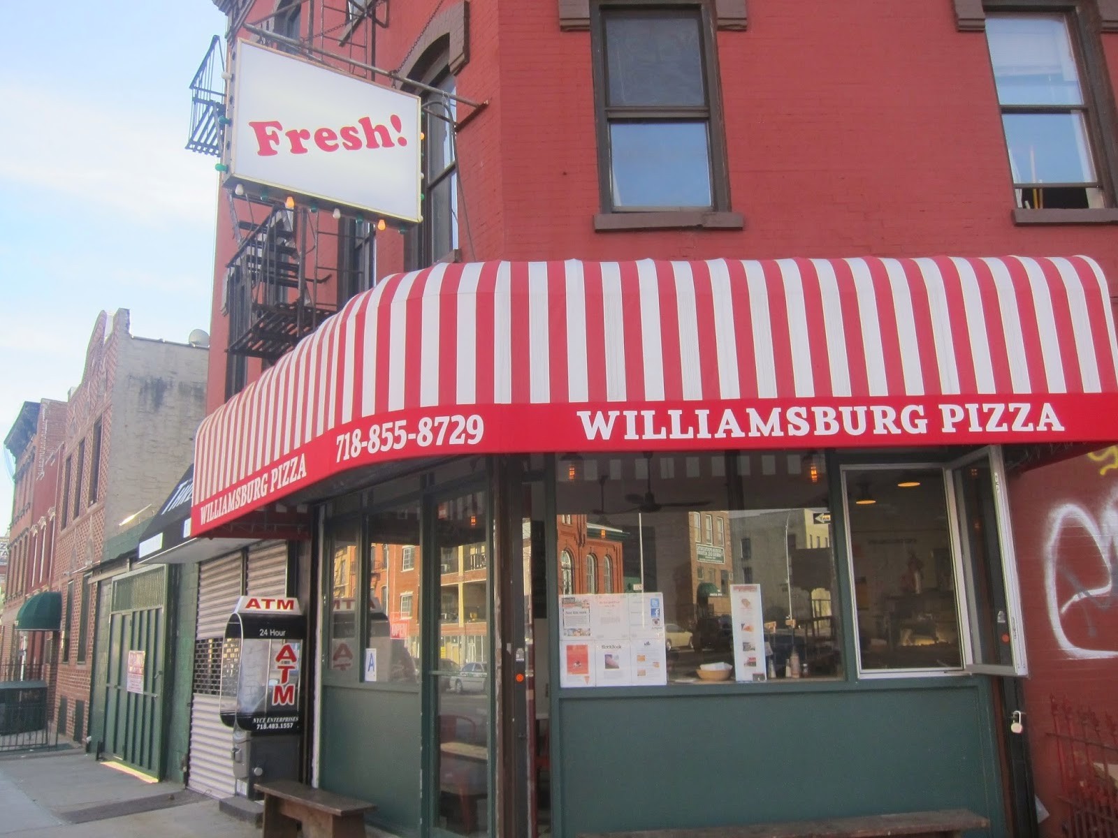 Williamsburg Pizza: the place