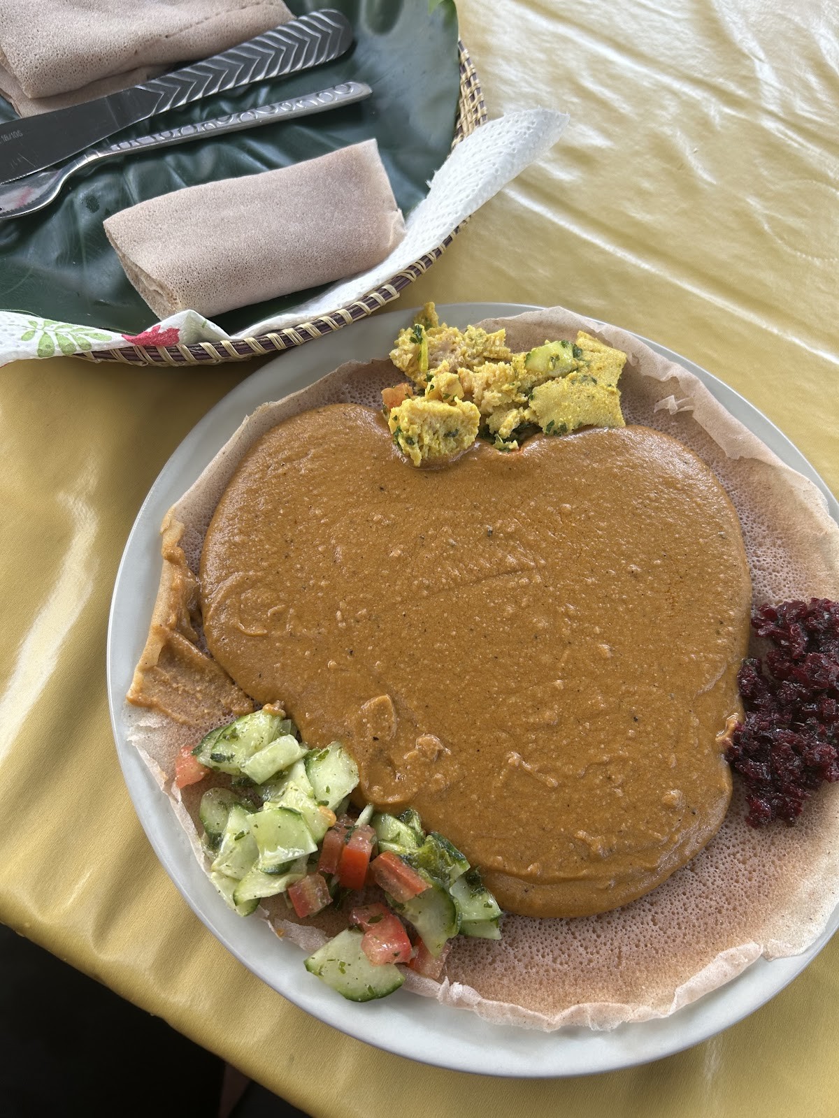 Seni's Ethiopian Streetfood: food & drinks