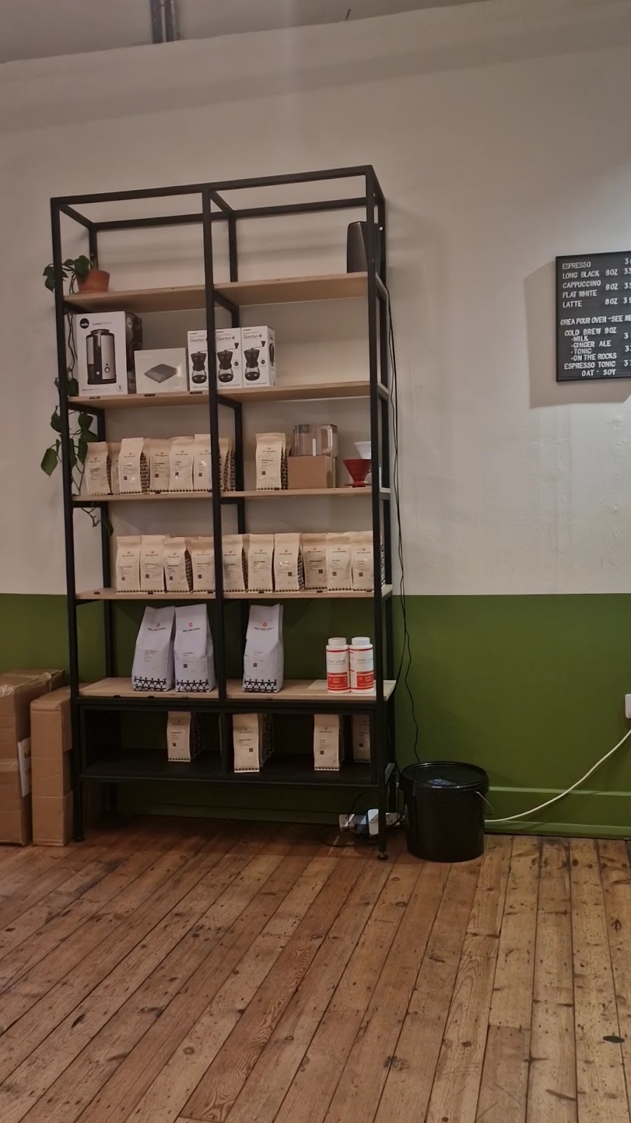 Pink Lane Coffee: the place