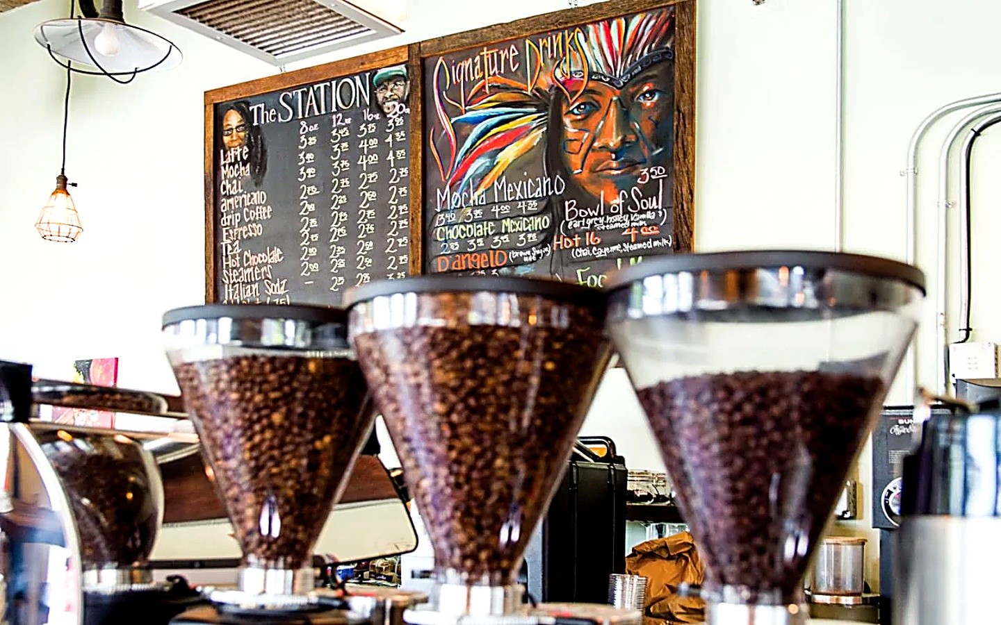 The Station Coffee Shop: the place