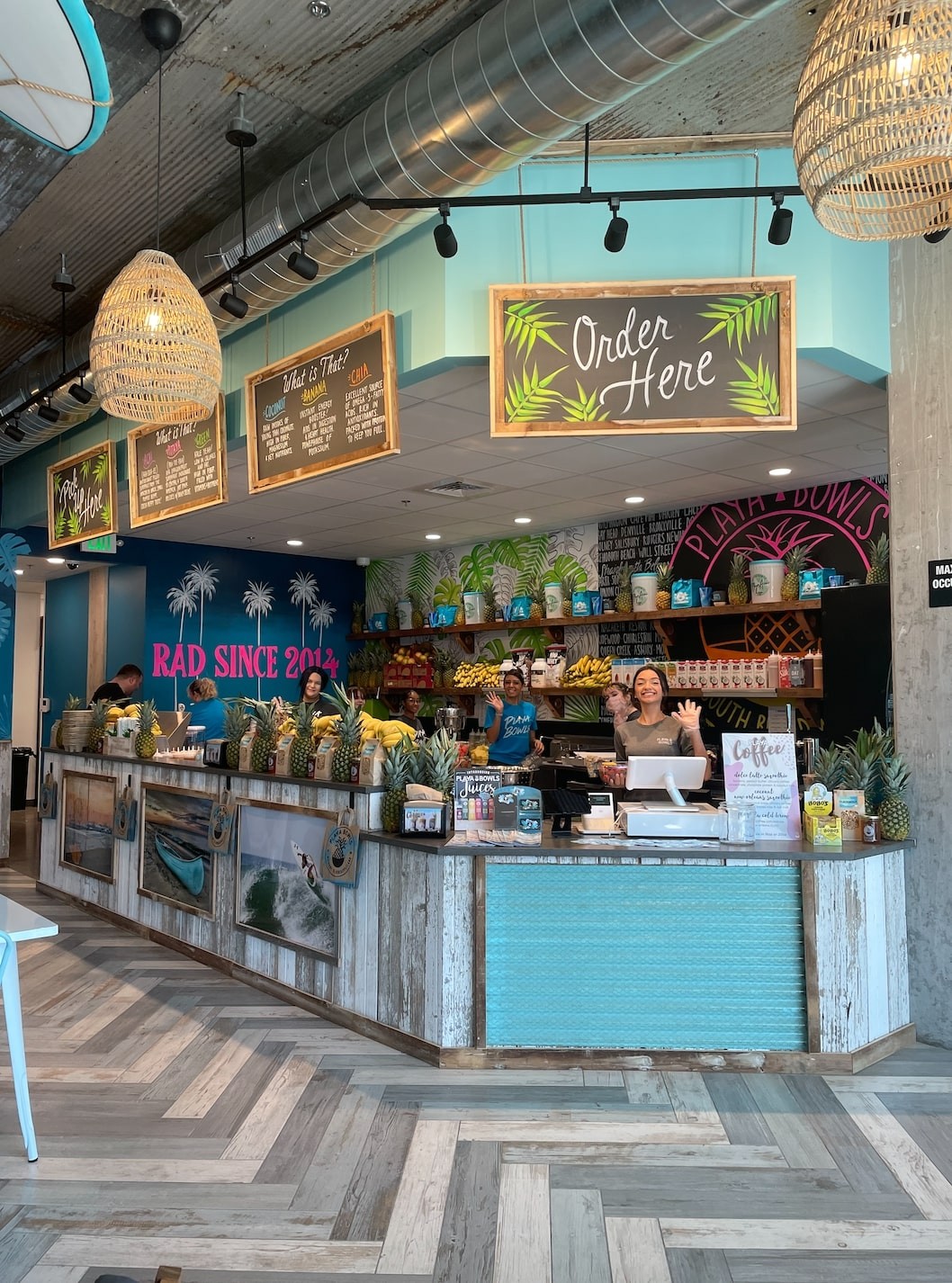 Playa Bowls: the place